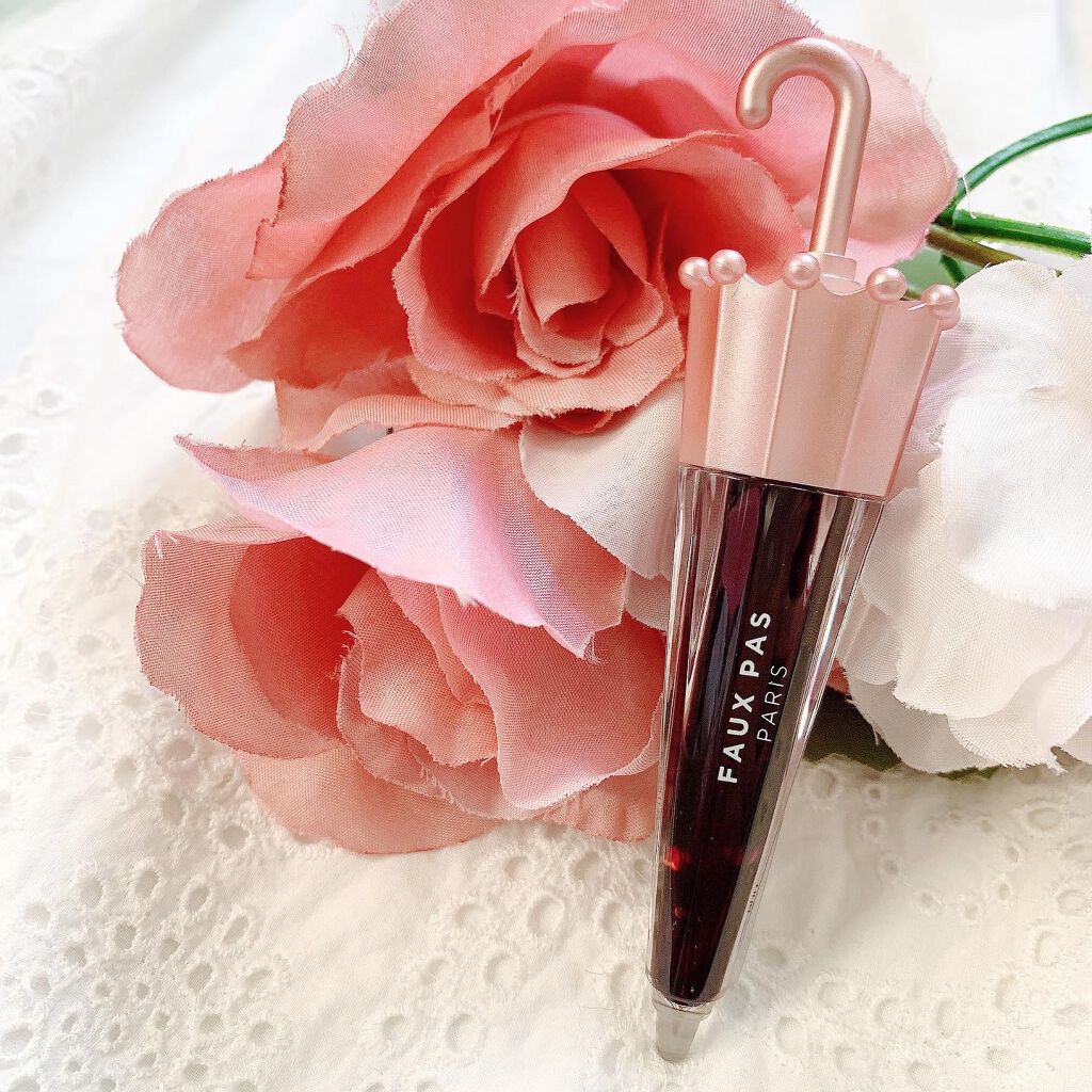 ウォーターアンブレラティント リップ/FAUX PAS PARIS/リップティントを使ったクチコミ（1枚目）