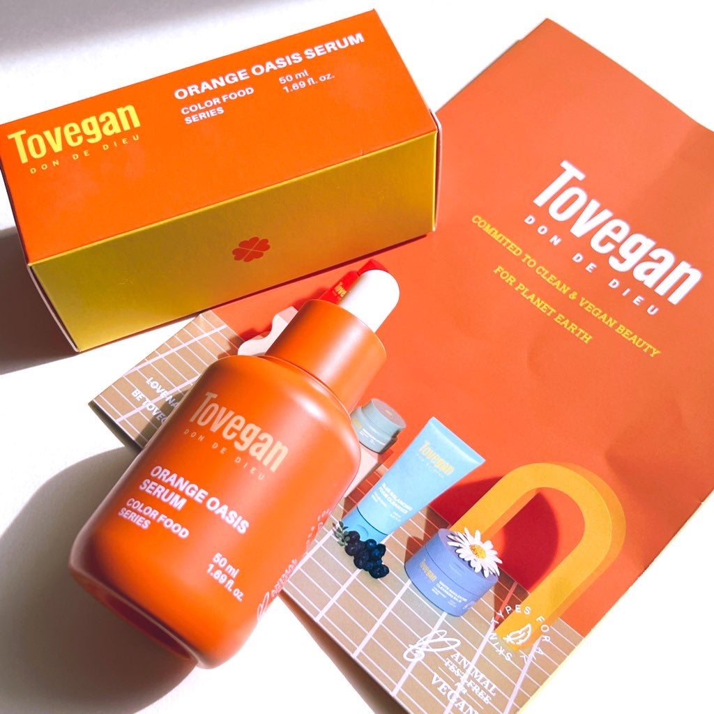 カラーフードシリーズオレンジオアシスセラム/Tovegan/美容液を使ったクチコミ(1枚目)