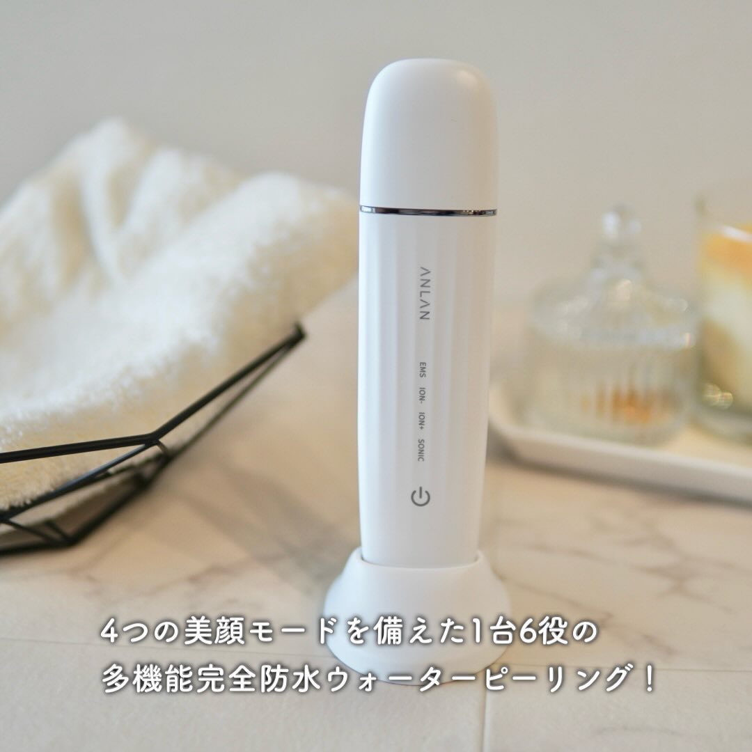 ロイヤル ウォーターピーリング IPX7完全防水/ANLAN/美顔器・マッサージを使ったクチコミ（2枚目）