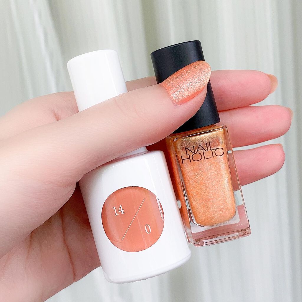 カラーベースコート ゼロ 14／0/uka/オールインワンネイルを使ったクチコミ（1枚目）