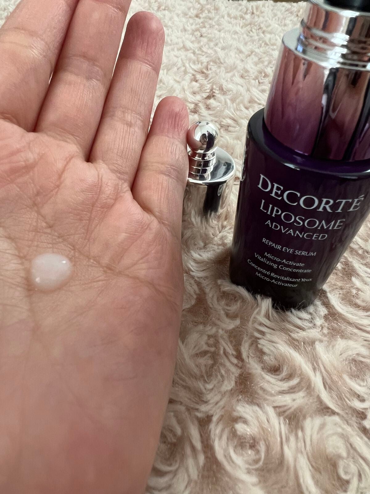 リポソーム アドバンスト リペアアイセラム/DECORTÉ/アイケア・アイクリームを使ったクチコミ(3枚目)