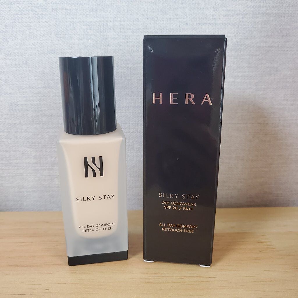 シルキーステイファンデーション/HERA/リキッドファンデーションを使ったクチコミ(1枚目)