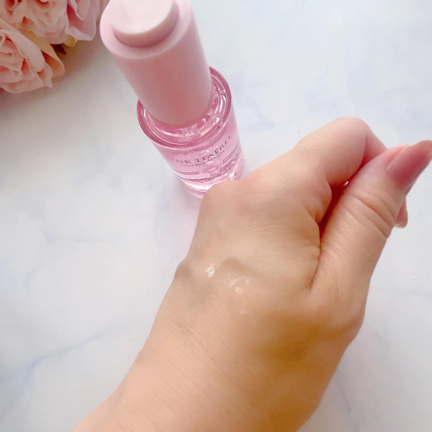 ピンクティーツリーシナジーセラム/APLIN/美容液を使ったクチコミ(3枚目)