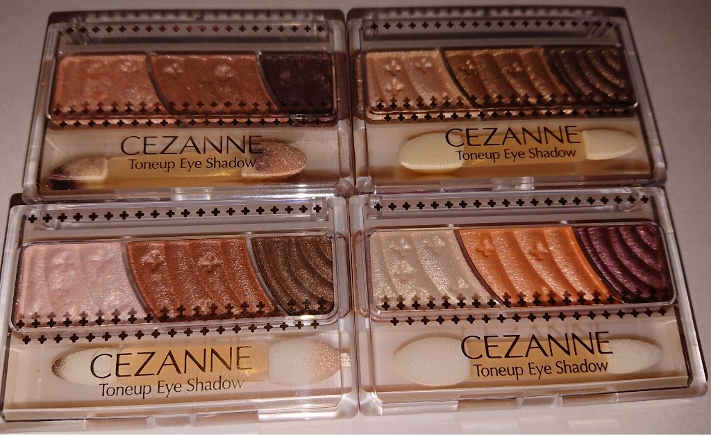 トーンアップアイシャドウ/CEZANNE/アイシャドウパレットを使ったクチコミ(1枚目)
