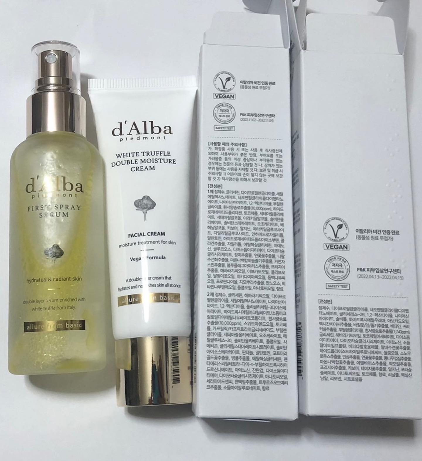 ダルバ ホワイトトリュフファーストスプレーセラム/ダルバ/ミスト状化粧水を使ったクチコミ（1枚目）