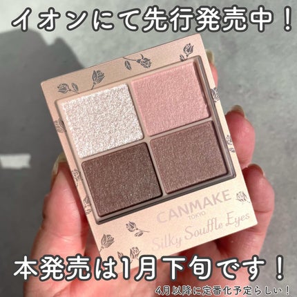 シルキースフレアイズ(マットタイプ)/キャンメイク/アイシャドウパレットを使ったクチコミ(8枚目)