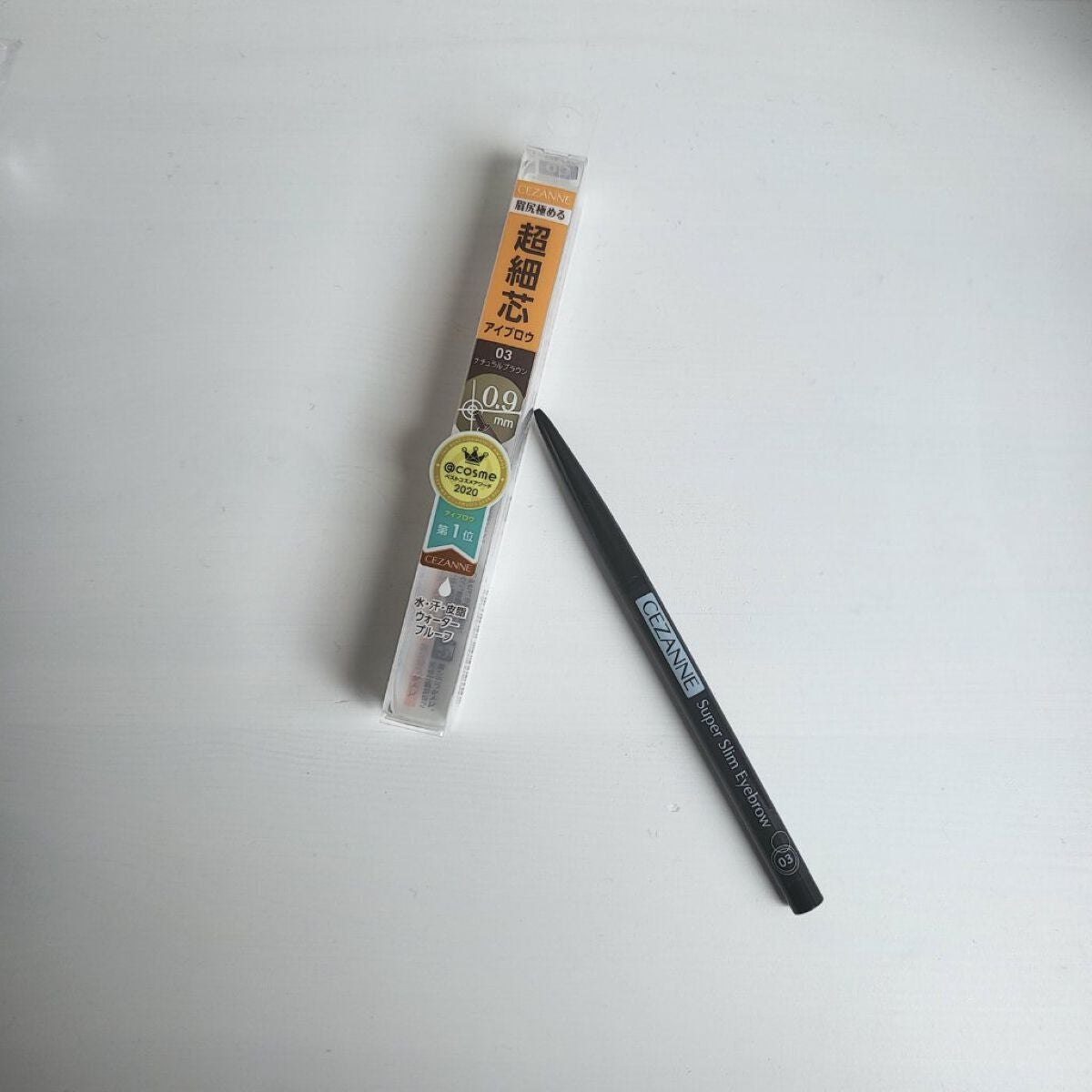 超細芯アイブロウ/CEZANNE/アイブロウペンシルを使ったクチコミ(1枚目)