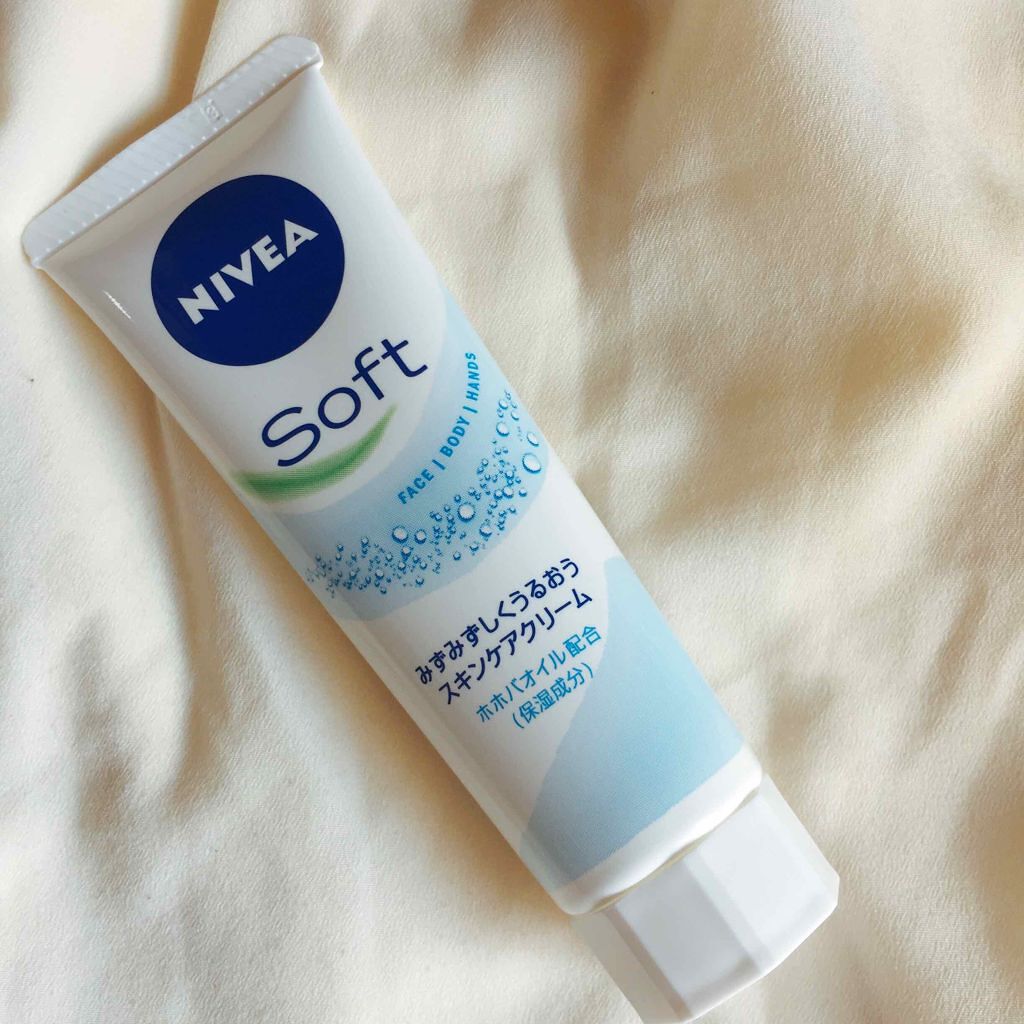 ニベアソフト スキンケアクリーム/ニベア/ボディクリームを使ったクチコミ(1枚目)