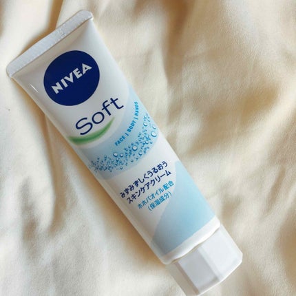 ニベアソフト スキンケアクリーム/ニベア/ボディクリームを使ったクチコミ(1枚目)