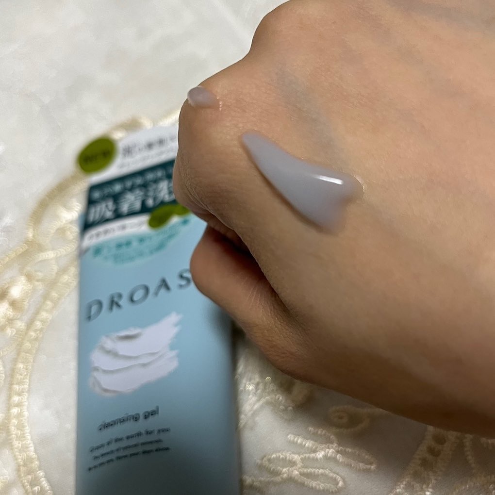 クレイクレンジングジェル/DROAS/クレンジングジェルを使ったクチコミ（2枚目）