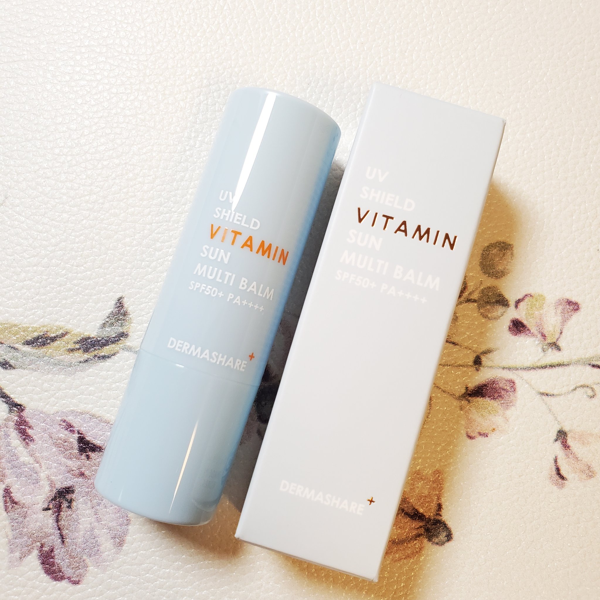 UVシールドビタミンサンマルチバーム/DERMASHARE/日焼け止めクリームを使ったクチコミ（1枚目）