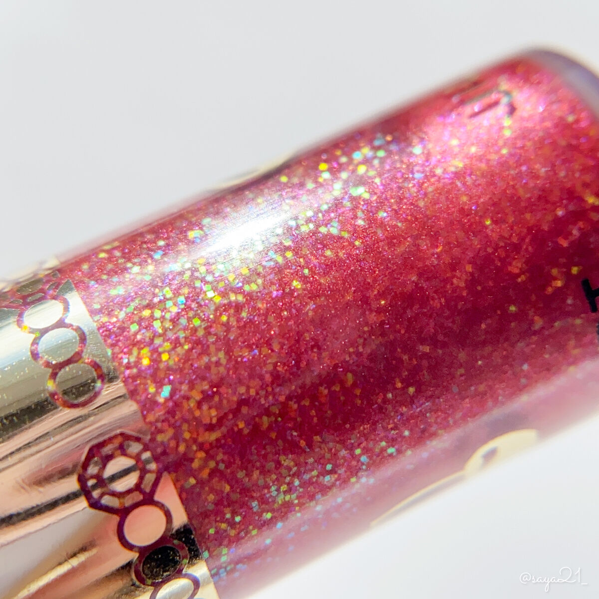 ジルスチュアート　アイダイヤモンド グリマー 06 midnight cherry ＜ミッドナイトチェリー＞（限定色）/JILL STUART/グリッターを使ったクチコミ（2枚目）