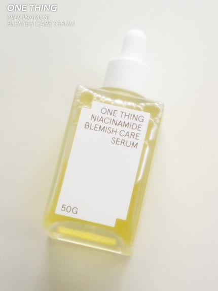 ナイアシンアミドブレミッシュケアセラム/ONE THING/美容液を使ったクチコミ(4枚目)