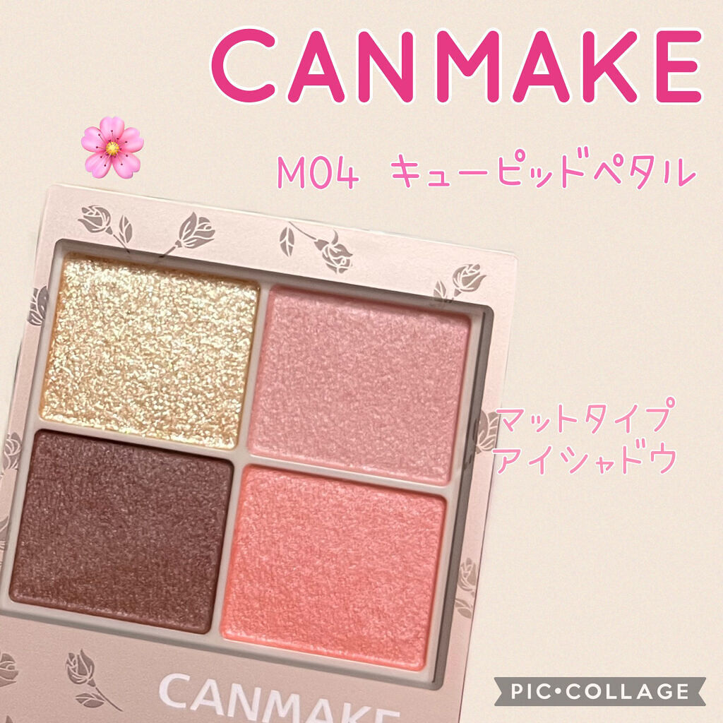 シルキースフレアイズ（マットタイプ）/キャンメイク/アイシャドウパレットを使ったクチコミ（1枚目）