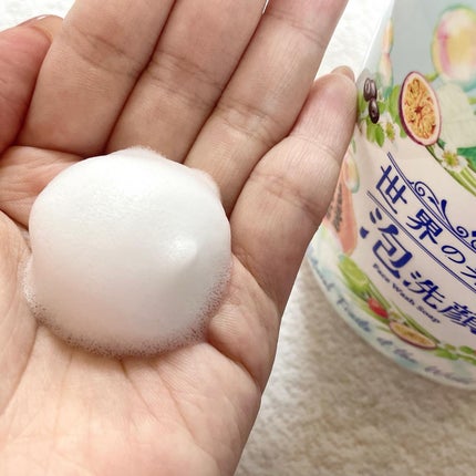 世界の果実 すっきり泡洗顔/世界の果実/泡洗顔を使ったクチコミ(2枚目)