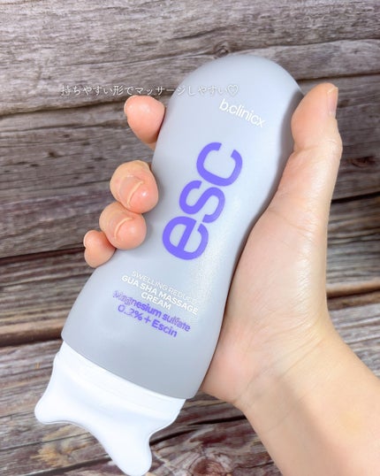 マグネシウムプラスエスシン ボディー かっさ マッサージ クリーム/b.clinicx/ボディクリームを使ったクチコミ(5枚目)