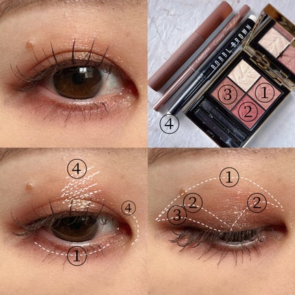 ロングウェア クリーム シャドウ スティック/BOBBI BROWN/スティックアイシャドウを使ったクチコミ(5枚目)