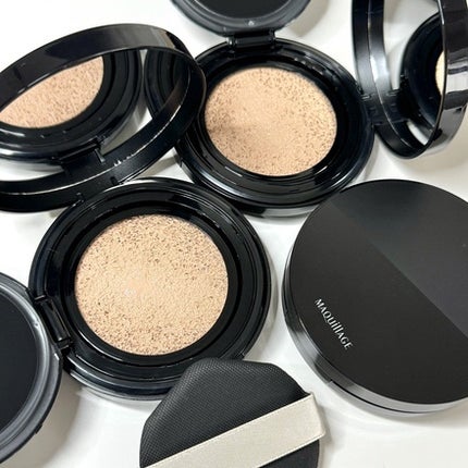 ドラマティックエッセンスクッション グロウ/マキアージュ/クッションファンデーションを使ったクチコミ(2枚目)