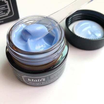 ミッドナイトブルーカーミングクリーム/Klairs/フェイスクリームを使ったクチコミ(5枚目)
