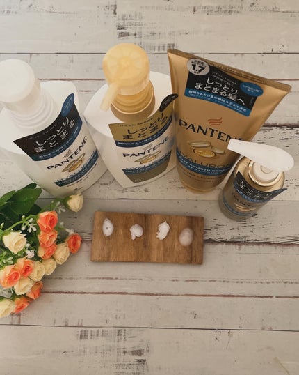 モイストスムースリペア 洗い流すトリートメント 300g/パンテーン/洗い流すヘアトリートメントを使ったクチコミ(2枚目)