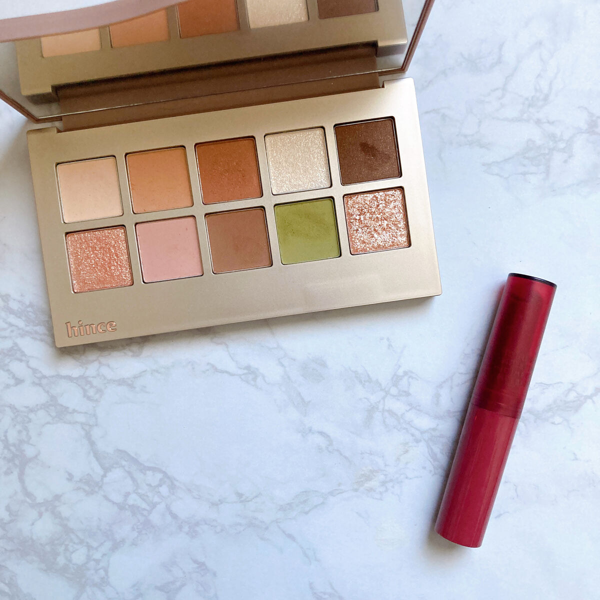 ニューデップスアイシャドウパレット/hince/アイシャドウパレットを使ったクチコミ（1枚目）