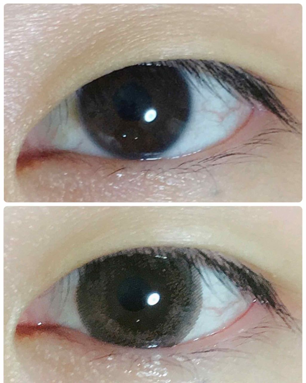 ミッシュ ブルーミン マンスリー (クォーターヴェール シリーズ/イノセント シリーズ)/ミッシュブルーミン/1ヶ月(1MONTH)カラコンを使ったクチコミ(3枚目)