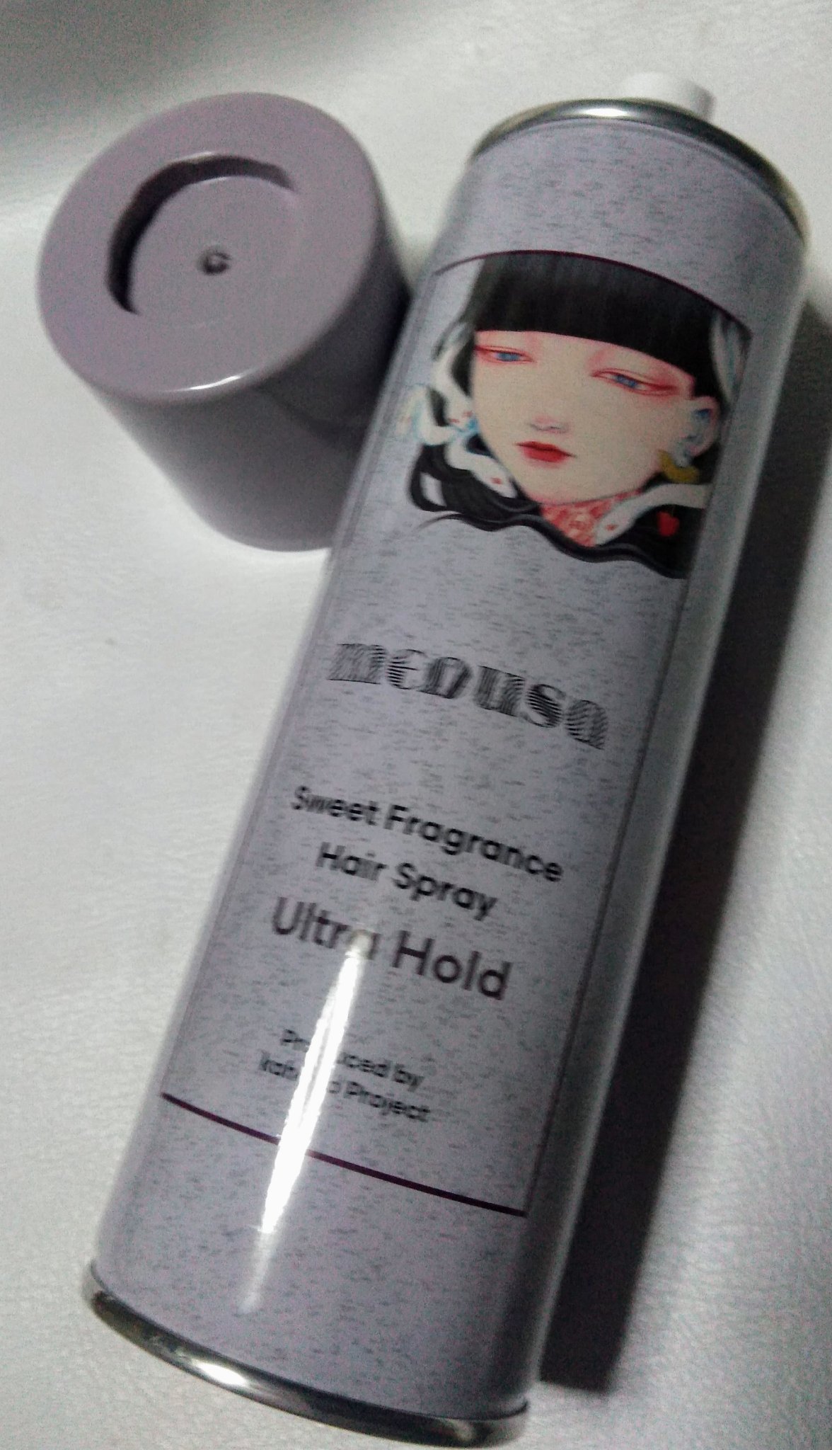 スウィートフレグランスヘアスプレー ウルトラホールド/メドゥーサ/ヘアスプレーを使ったクチコミ（2枚目）