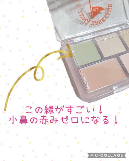 コンシールブレンダーパレット/LUNA/パレットコンシーラーを使ったクチコミ(3枚目)