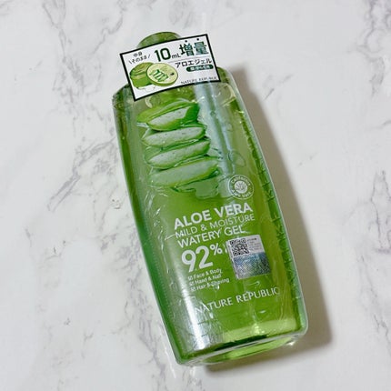 マイルド&モイスチャーアロエジェル/ネイチャーリパブリック/ボディローションを使ったクチコミ(1枚目)