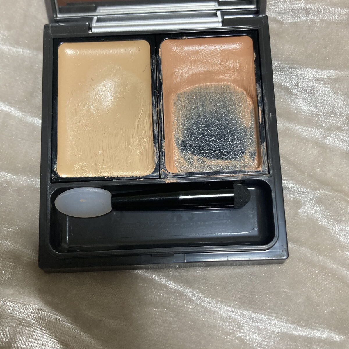 ラブベア ファンデーション 【ケース】 (ラスティックレッド)/FlowerKnows/パウダーファンデーションを使ったクチコミ（3枚目）