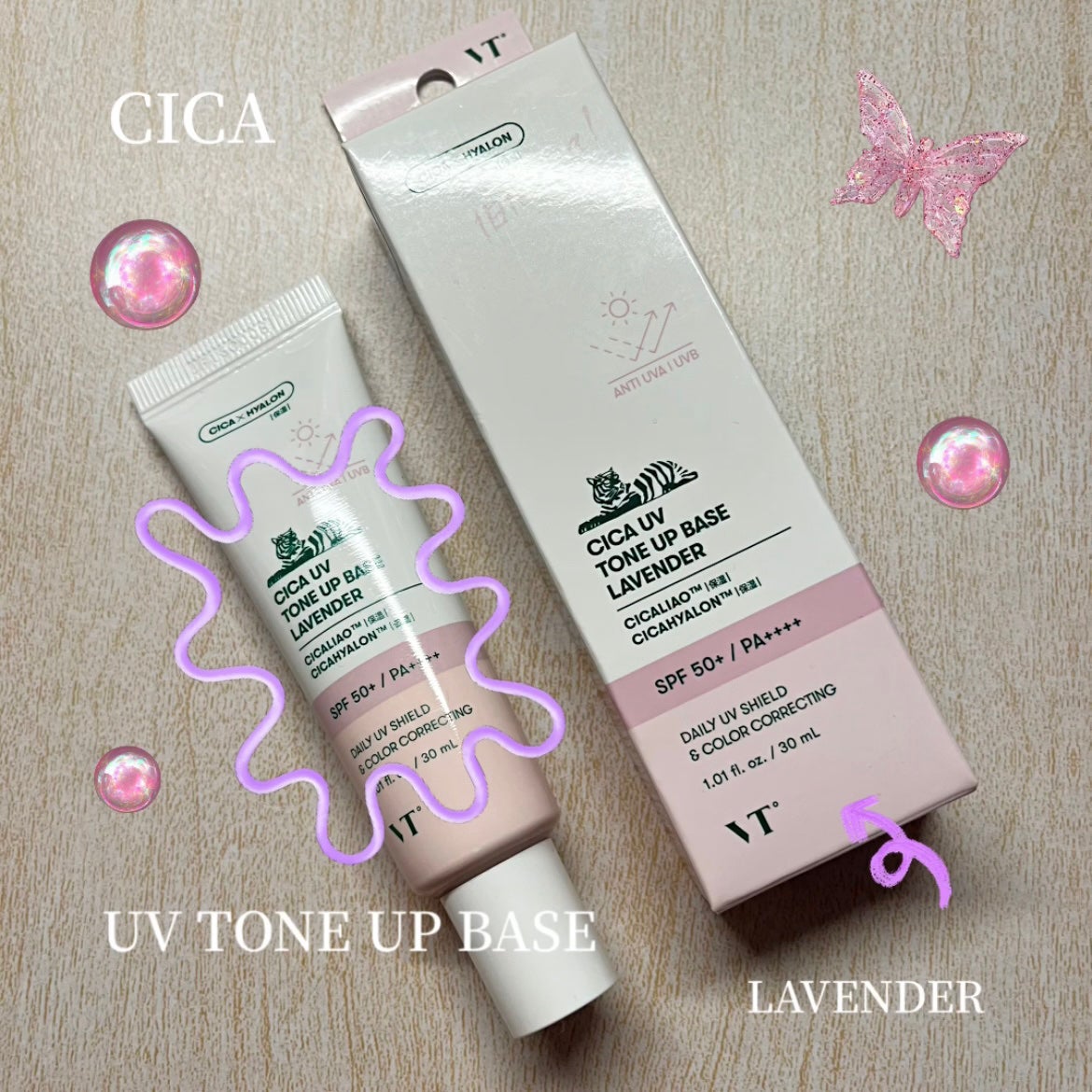 CICA UVトーンアップベース/VT/化粧下地を使ったクチコミ(1枚目)