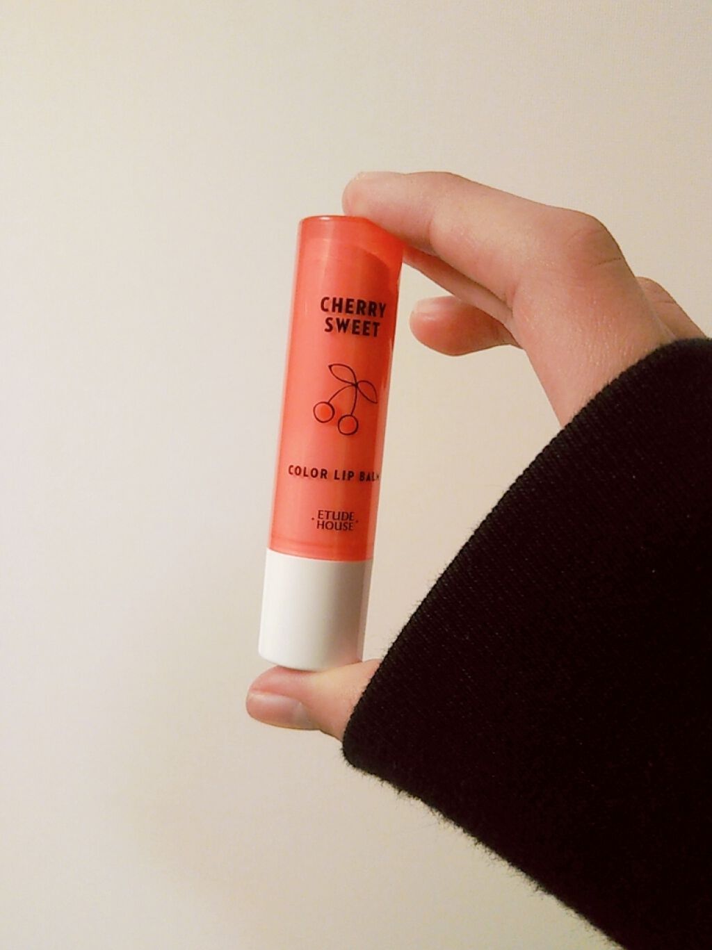 チェリースイート カラーリップバーム/ETUDE/口紅を使ったクチコミ（2枚目）