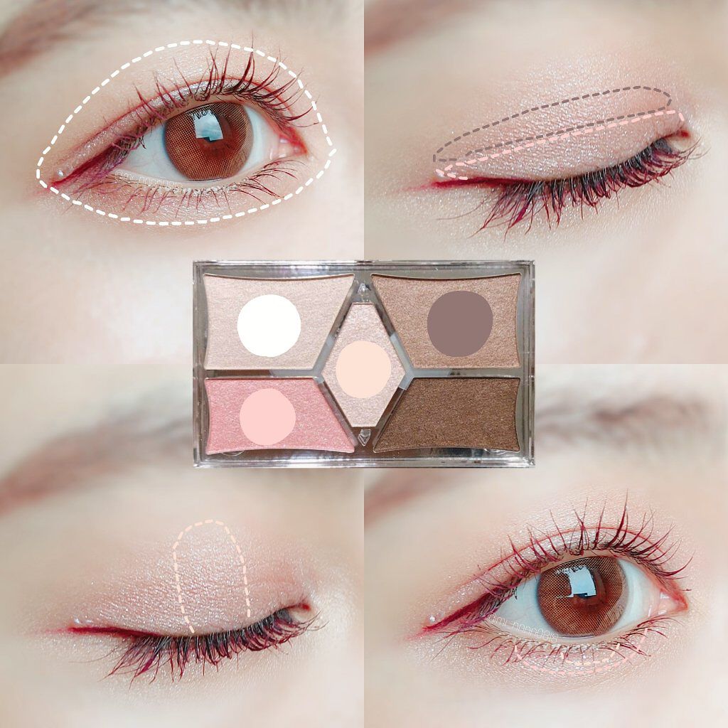 【旧品】パーフェクトスタイリストアイズ/キャンメイク/アイシャドウパレットを使ったクチコミ（2枚目）