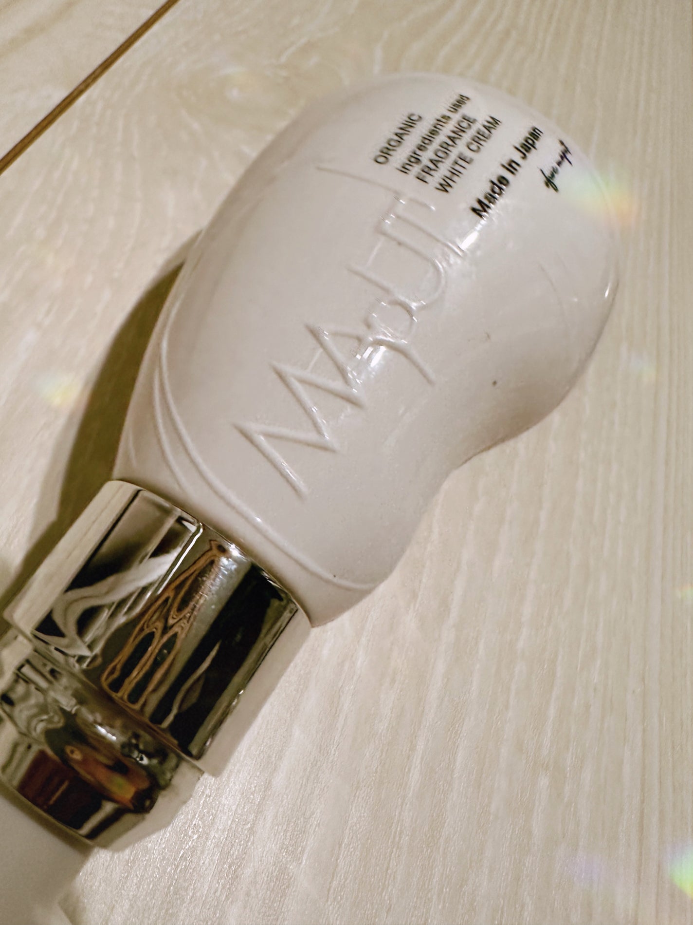 オーガニックフレグランスホワイトクリーム/MAPUTI/デリケートゾーンケアを使ったクチコミ(1枚目)