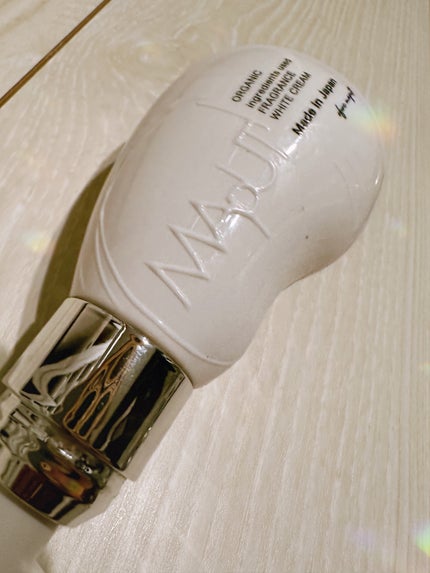 オーガニックフレグランスホワイトクリーム/MAPUTI/デリケートゾーンケアを使ったクチコミ(1枚目)