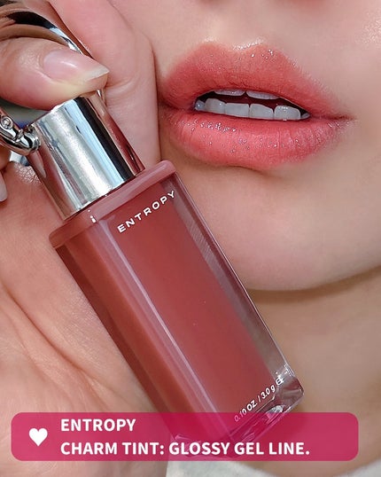 エントロピー チャームティント グロッシージェル/ENTROPY/リップティントを使ったクチコミ(9枚目)