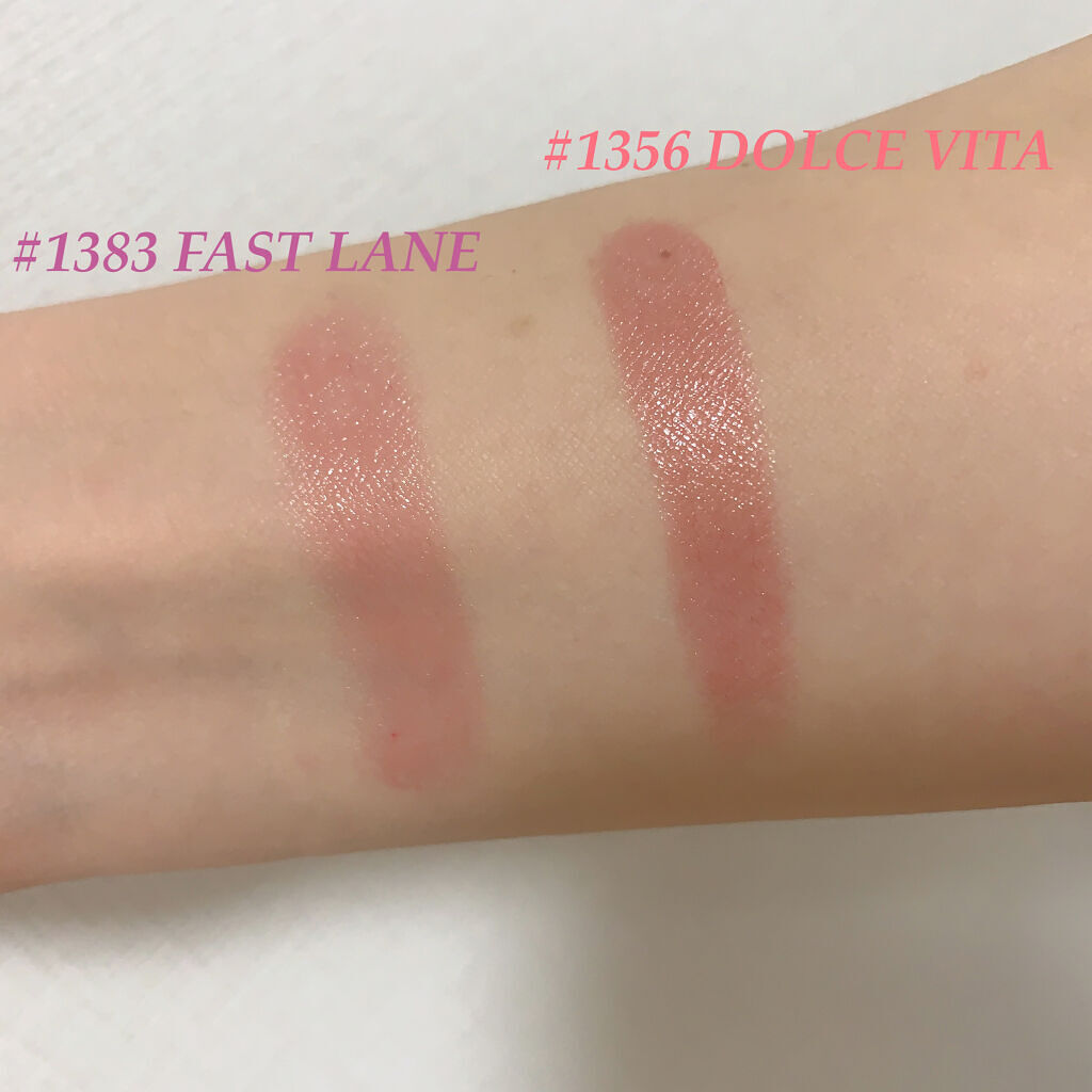 アンラップド アフターグロー リップバームデュオ/NARS/口紅を使ったクチコミ（3枚目）