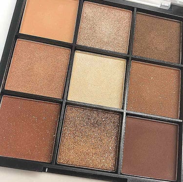 UR GLAM　BLOOMING EYE COLOR PALETTE/U R GLAM/パウダーアイシャドウを使ったクチコミ（2枚目）