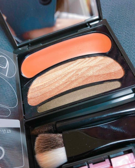 ブラシひと塗りシャドウ/オーブ/アイシャドウパレットを使ったクチコミ(1枚目)