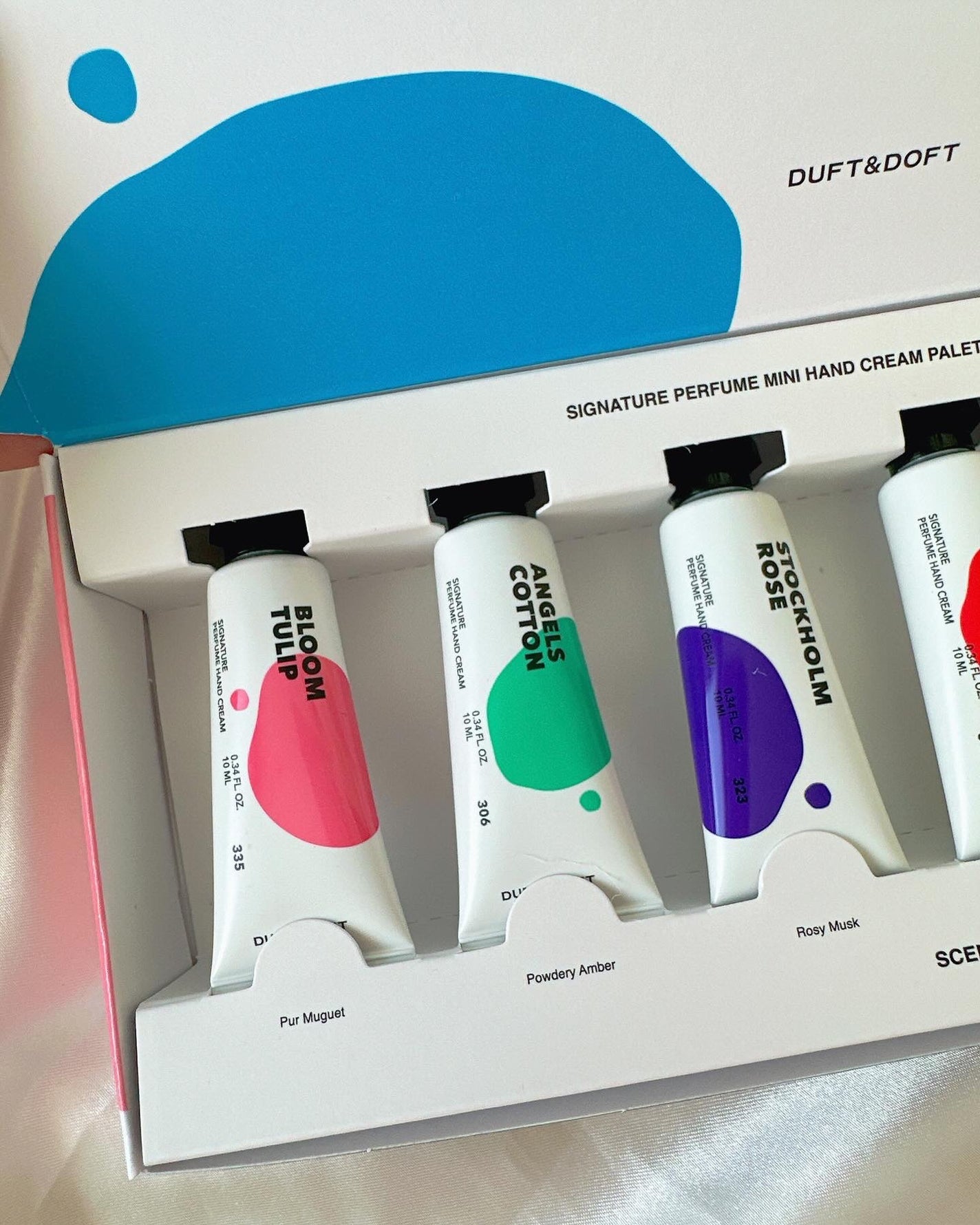 シグネチャーパフュームハンドクリームミニチュアギフトセット/DUFT&DOFT/ハンドクリームを使ったクチコミ(3枚目)