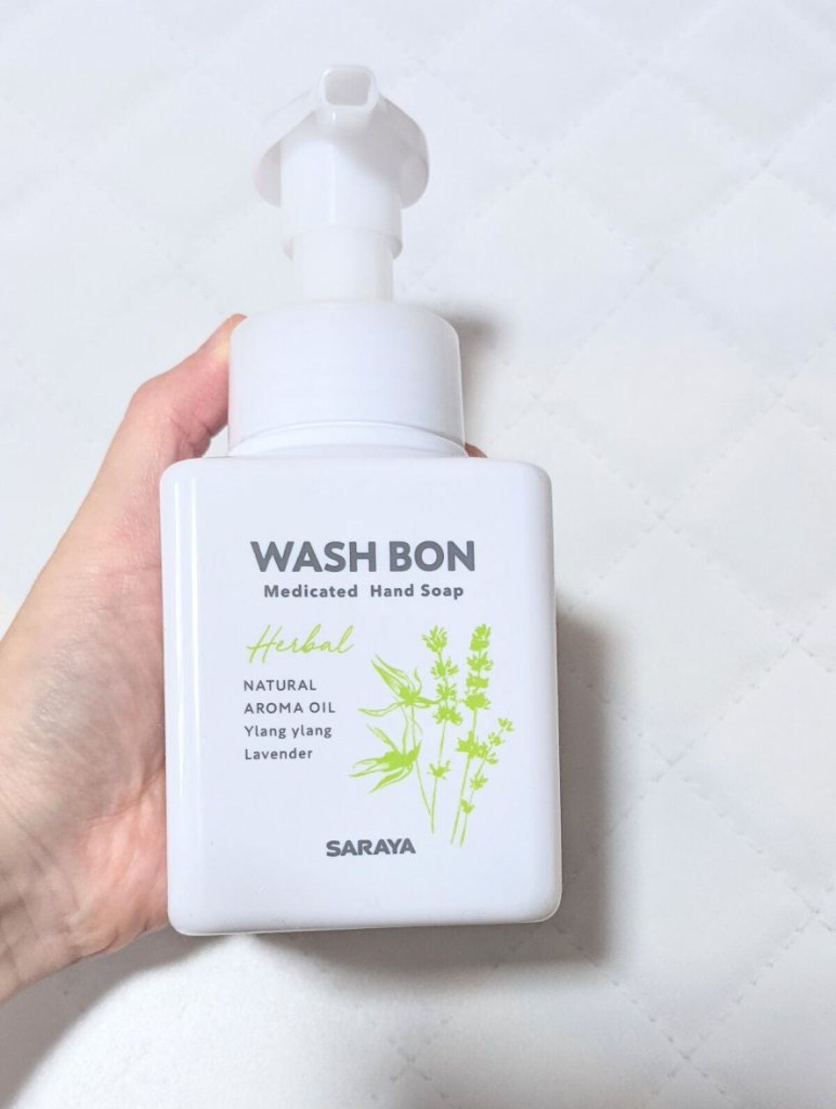 ウォシュボン ハーバル薬用ハンドソープ/サラヤ/ハンドソープを使ったクチコミ(1枚目)