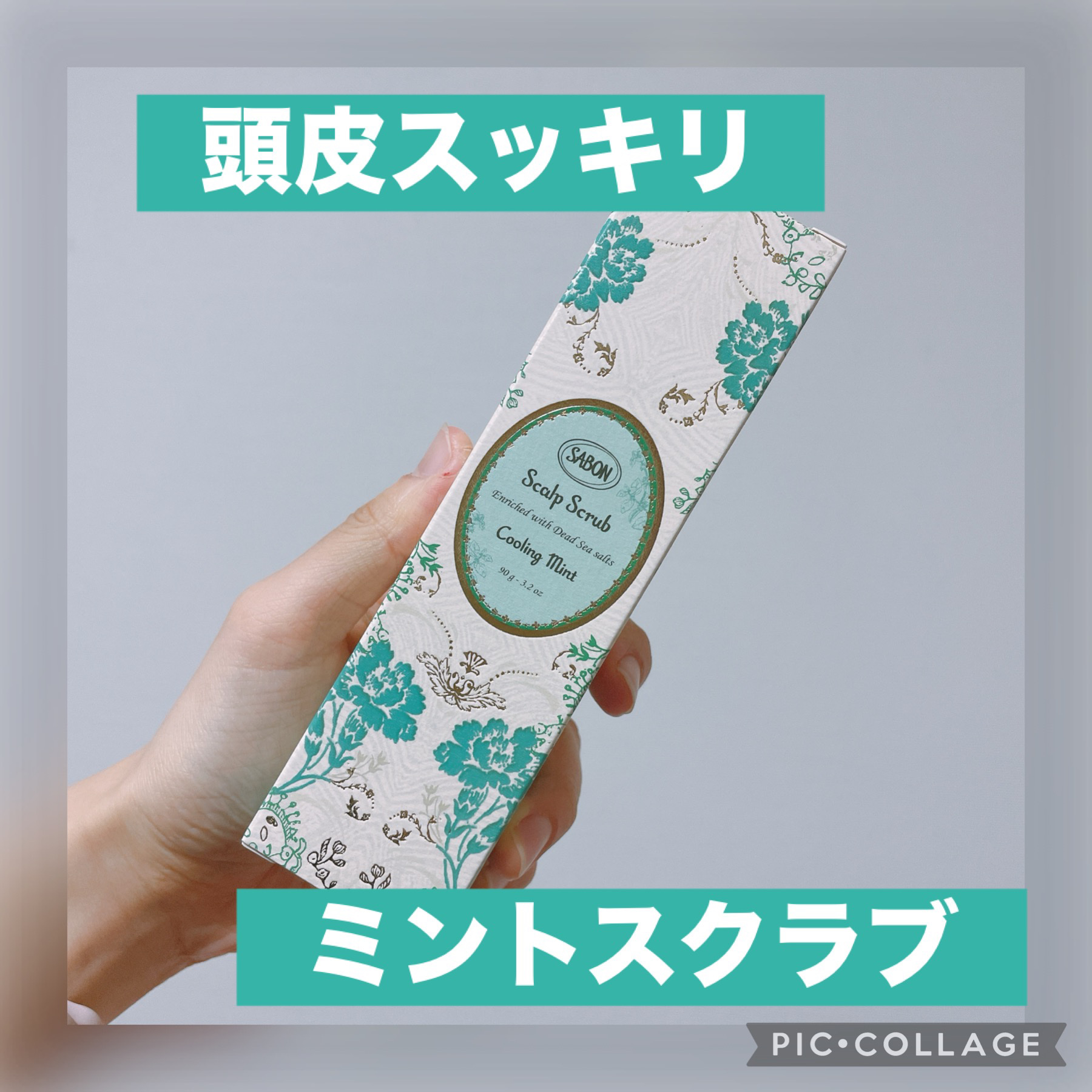 ヘッドスクラブ リフレッシング(ミント)/SABON/ヘッドスクラブを使ったクチコミ（1枚目）