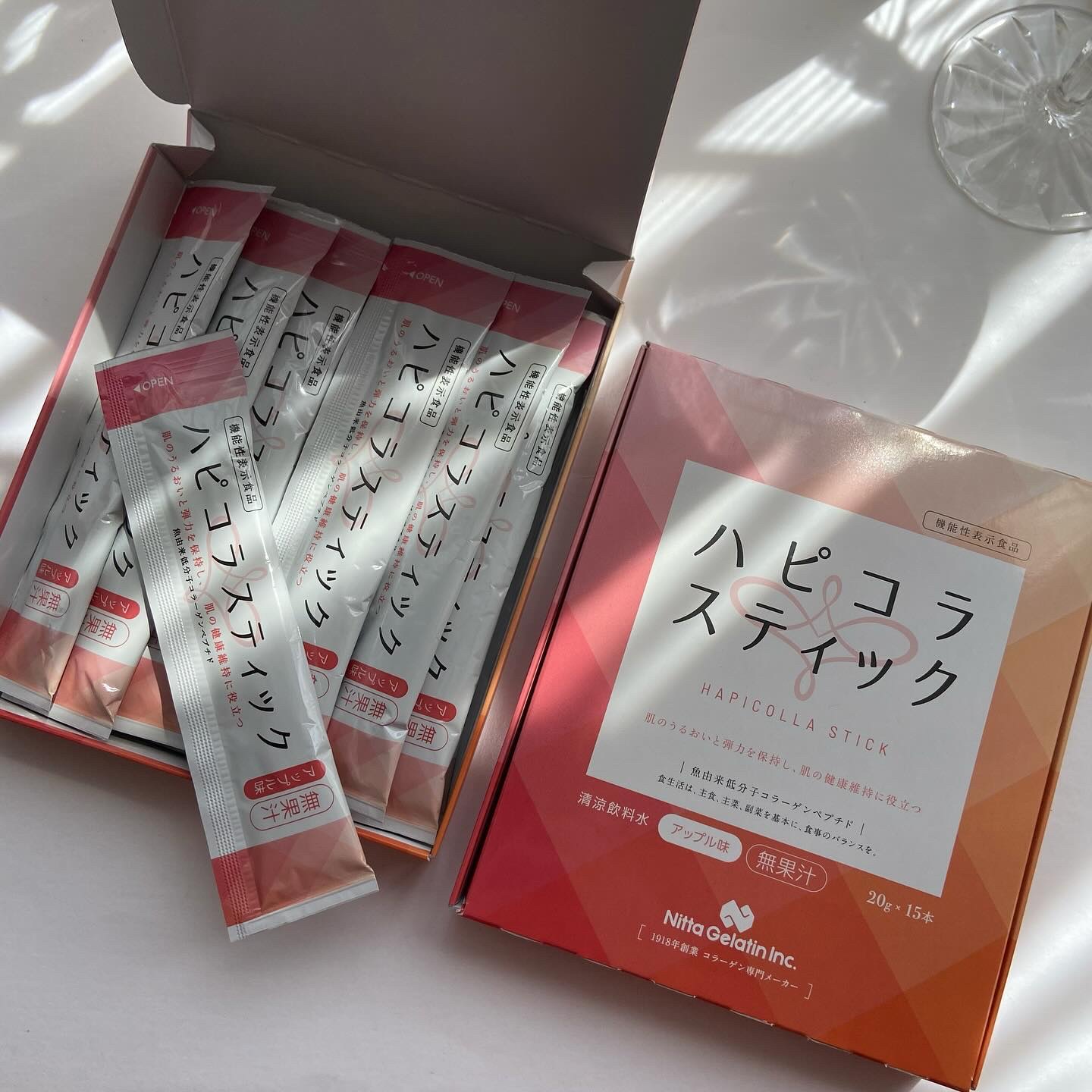 ハピコラスティック/新田ゼラチンダイレクト/美容ドリンクを使ったクチコミ（3枚目）