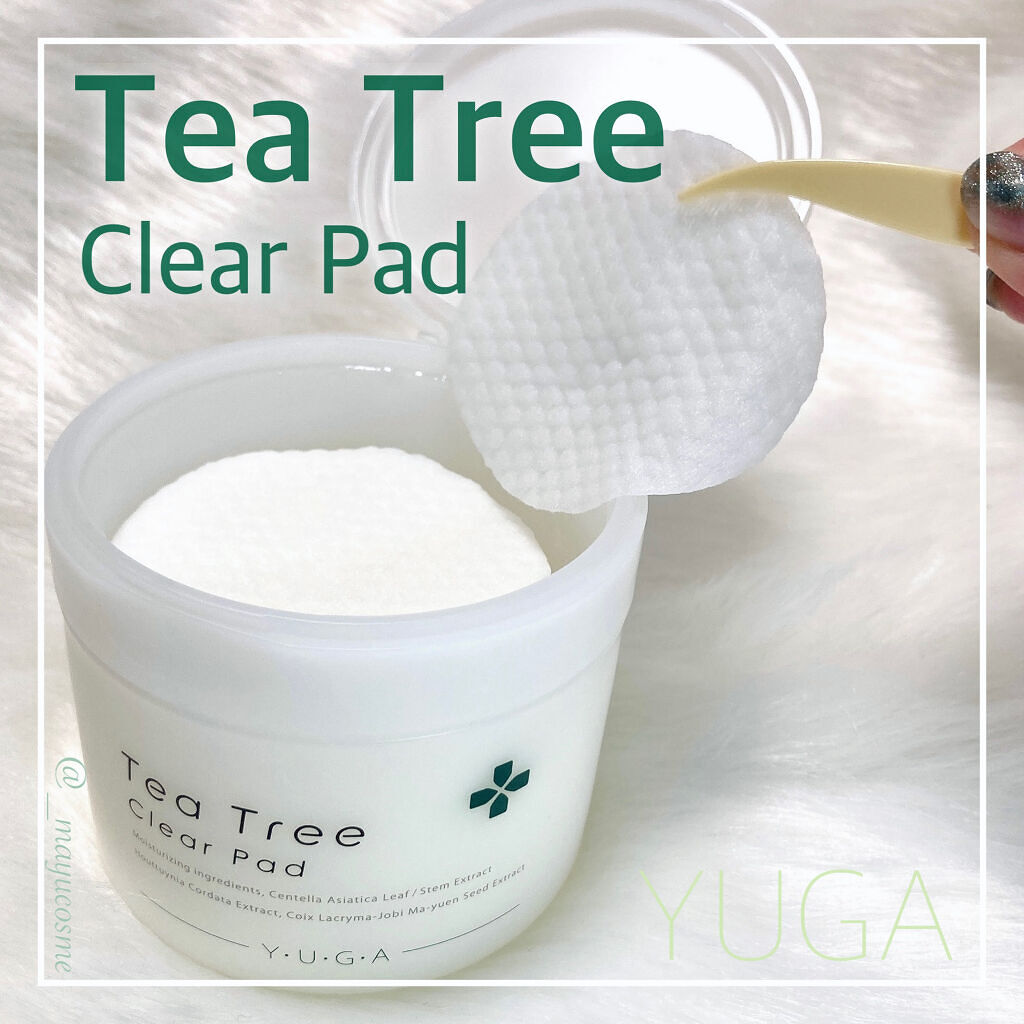 ティーツリークリアパッド/ユーガ/トナーパッドを使ったクチコミ（1枚目）