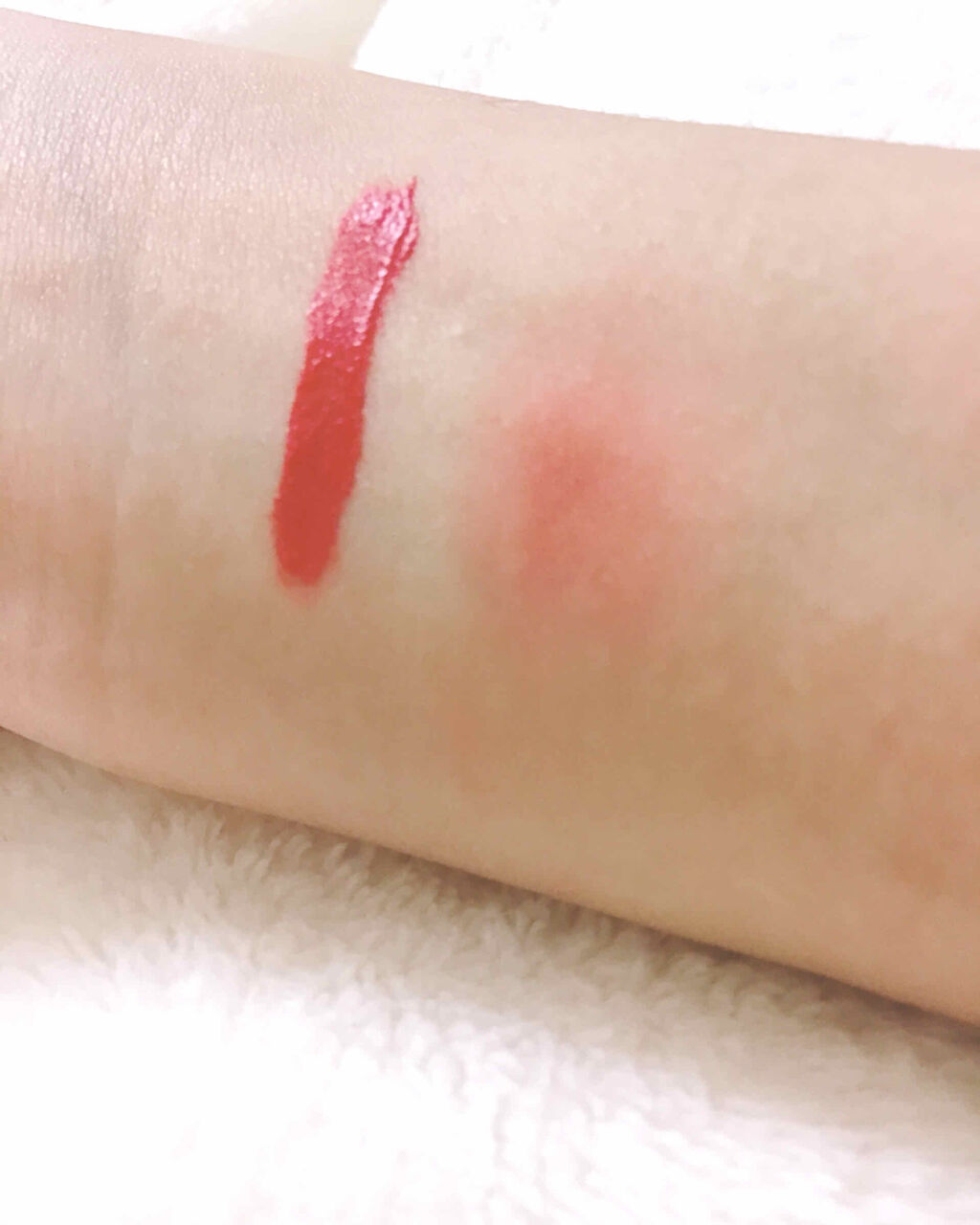 インク マット ブラー ティント/PERIPERA/口紅を使ったクチコミ（3枚目）