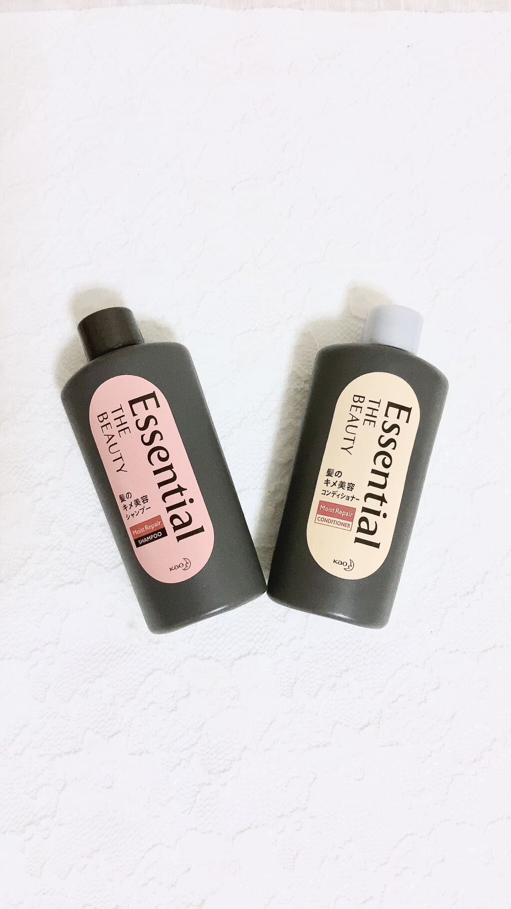 THE BEAUTY 髪のキメ美容シャンプー／コンディショナー＜モイストリペア＞	/エッセンシャル/市販シャンプーを使ったクチコミ（1枚目）