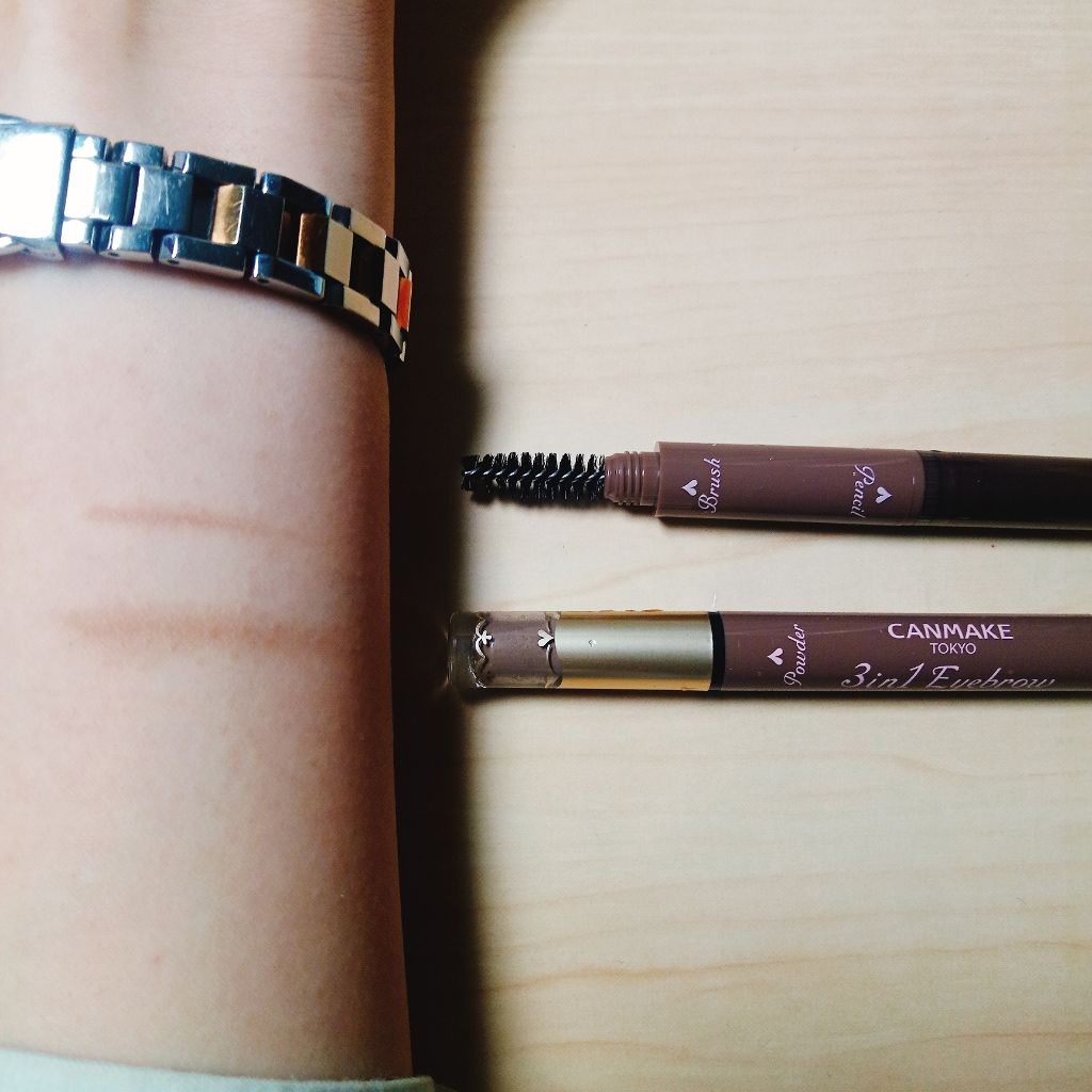 3in1アイブロウ/キャンメイク/アイブロウペンシルを使ったクチコミ(3枚目)