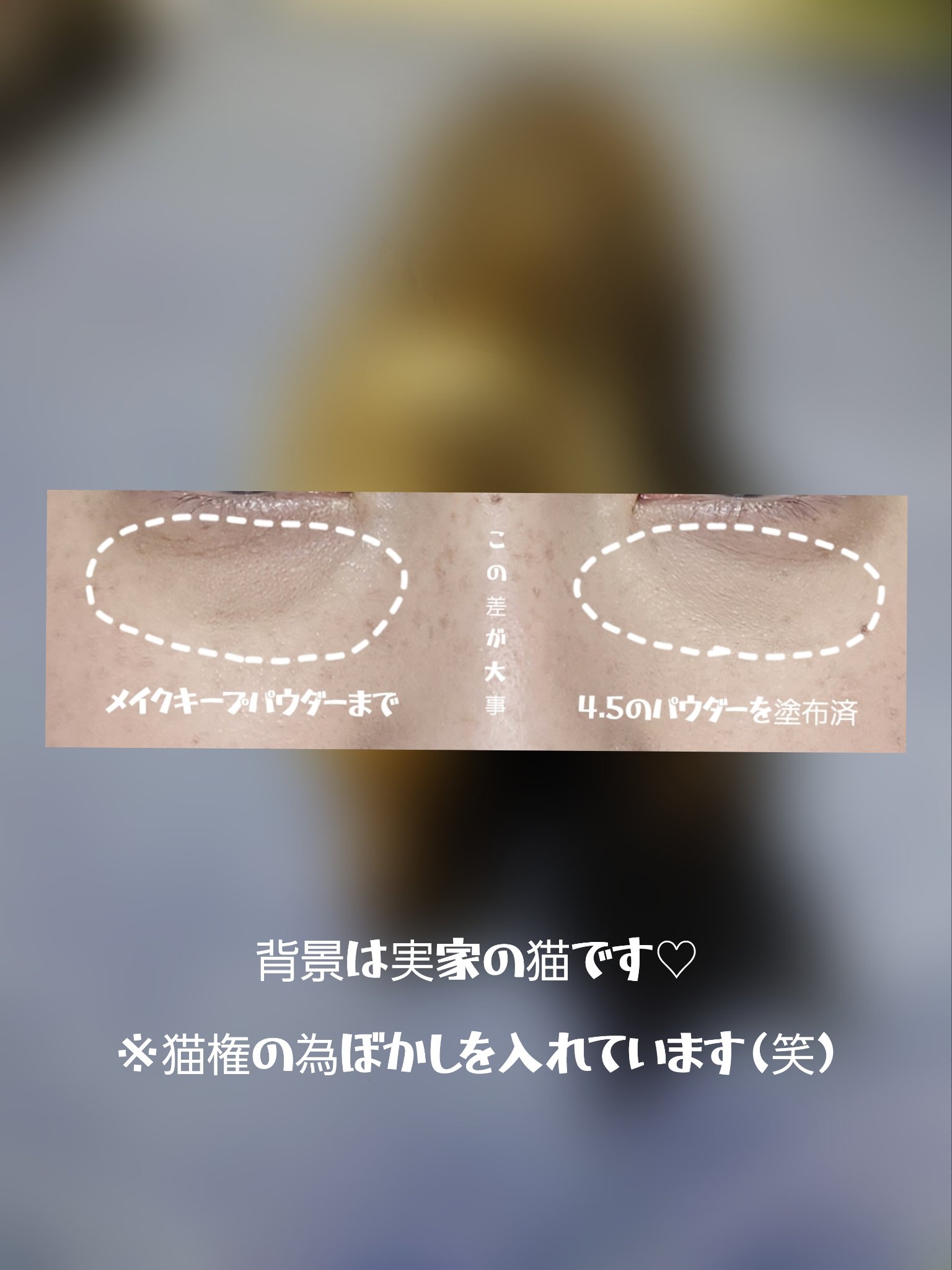 フェース コントロール カラー/CEZANNE/プレストパウダーを使ったクチコミ（3枚目）