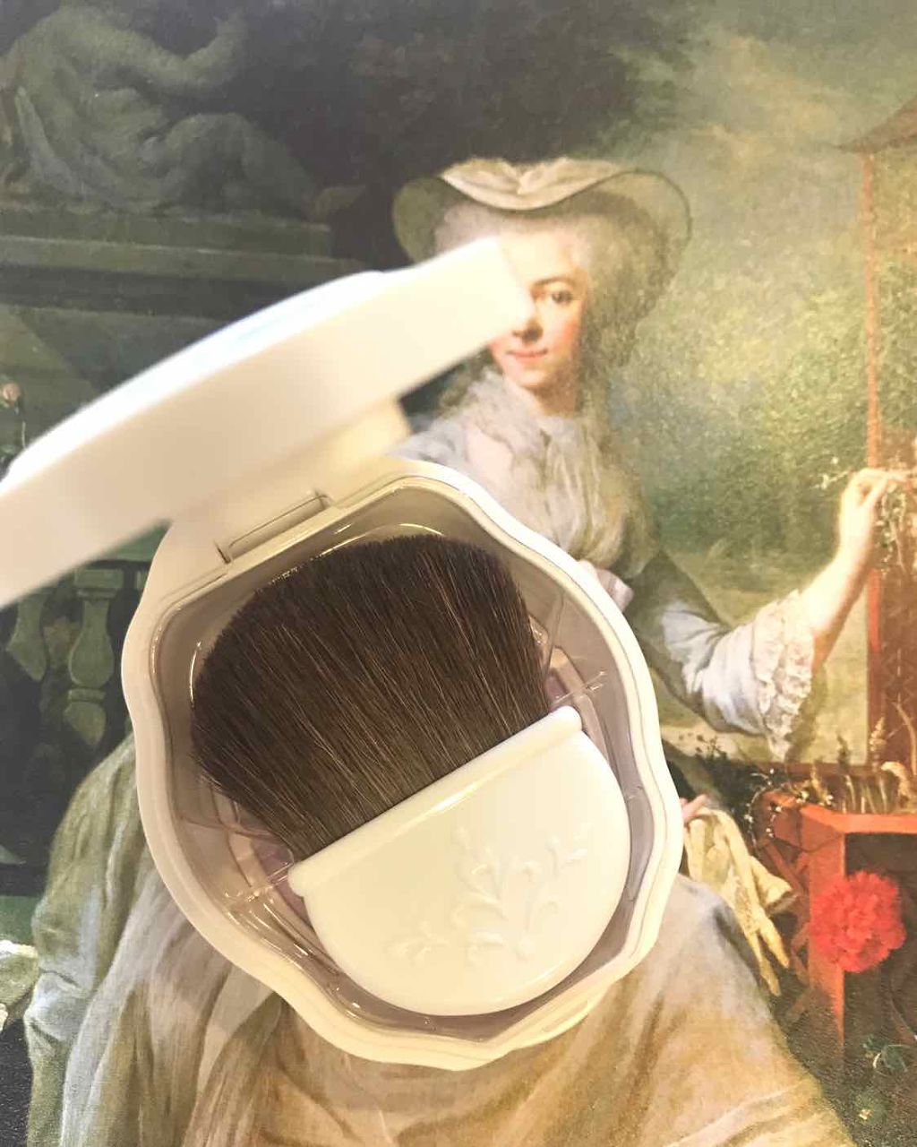 プレスト チークカラー N/レ・メルヴェイユーズ ラデュレ/パウダーチークを使ったクチコミ(3枚目)