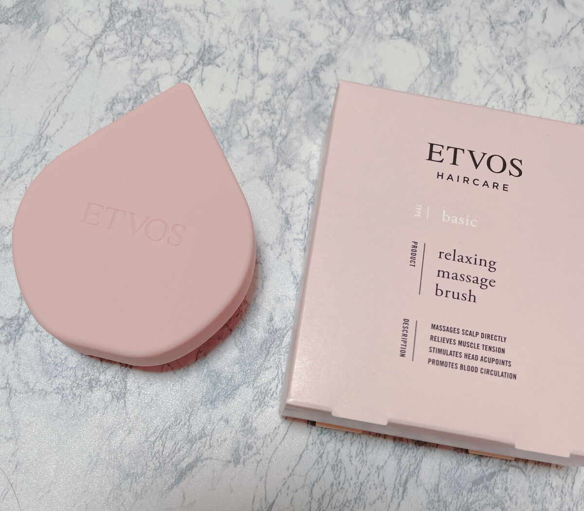 リラクシングマッサージブラシ/エトヴォス/スカルプブラシを使ったクチコミ（1枚目）